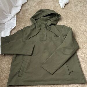The North Face Green Lightweight Tekno Ridge Pullover